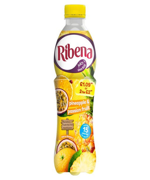Ribena Pineapple & Passionfruit 500ml